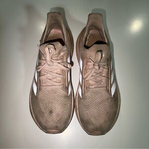 Well Worn ADIDAS Ultraboost light pink/white size 8.5